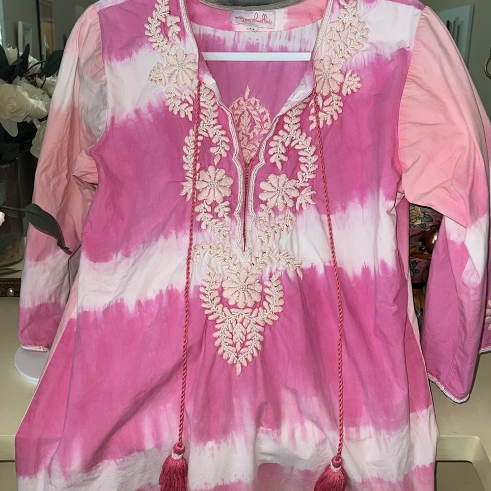 Mary Marshmallow boho preppy beachy dress size medium - Picture 8 of 8